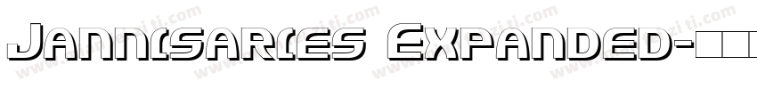 Jannisaries Expanded字体转换